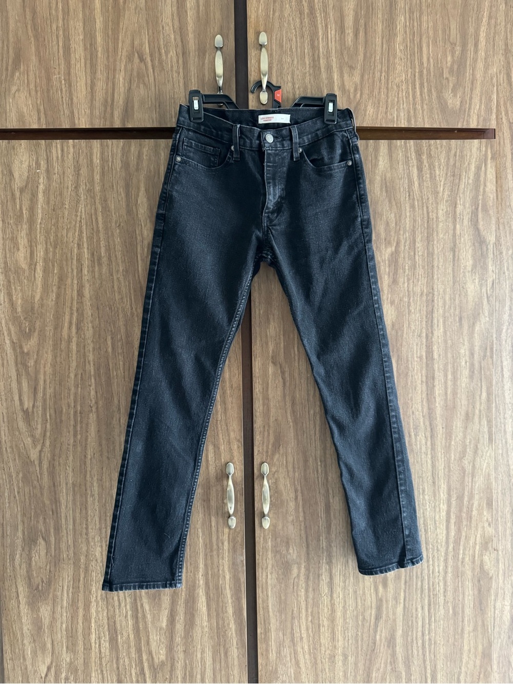 Men's Levi’s Strauss Slim Black Jeans 29 X 30